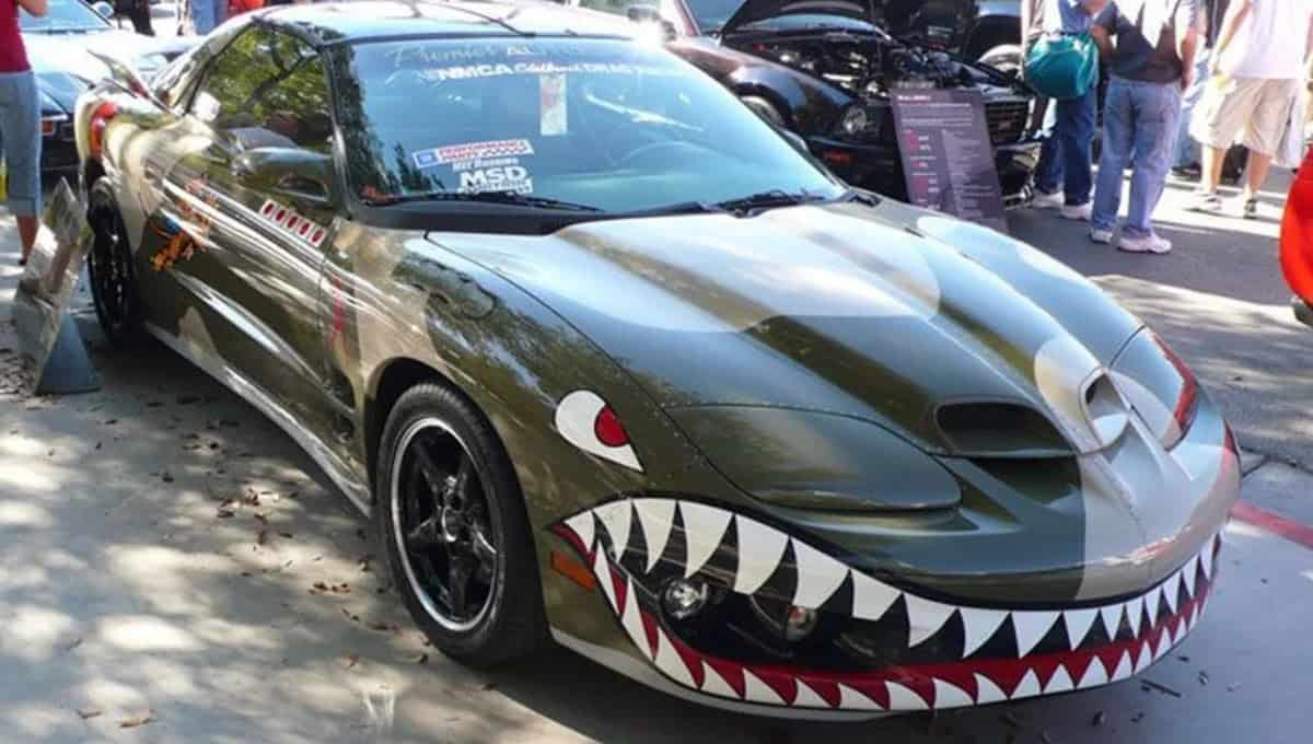 Corvette Nose art Wrap