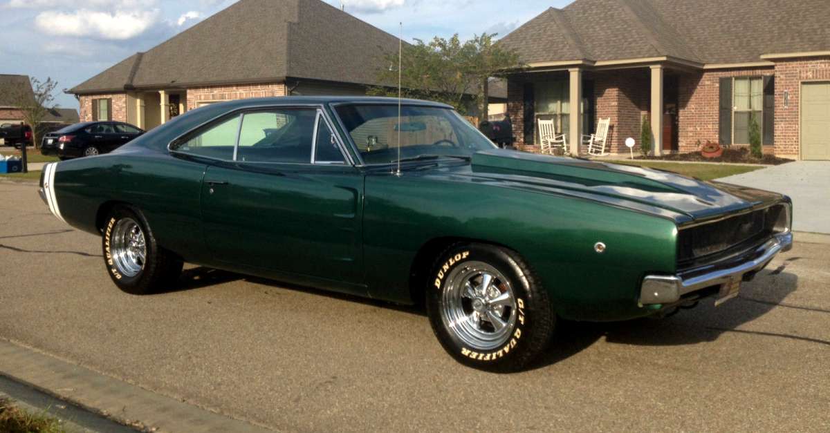 1968-charger fastest american muscle car