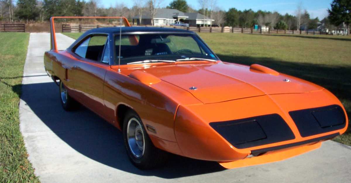 The Plymouth Superbird Fastest American Muscle Cars