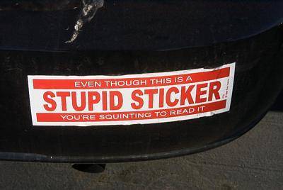 greatest bumper stickers