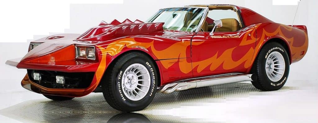 Corvette Summer movie car red