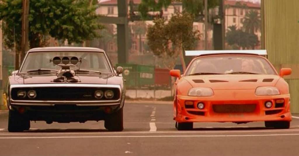 The Fast and the Furious Supra movie car