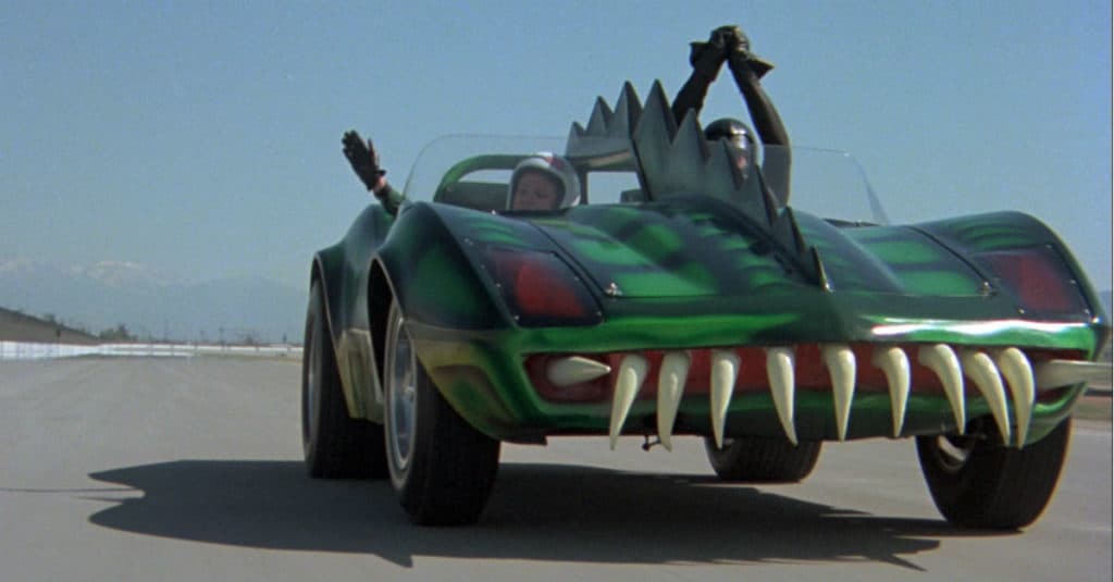 Death Race 2000 green car 