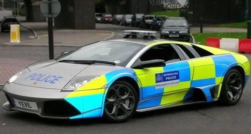 UK Police Lamborghini Murciélago LP640