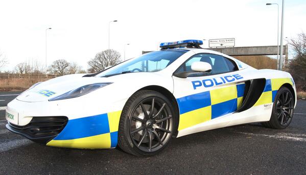 UK Police McLaren MP4-12C
