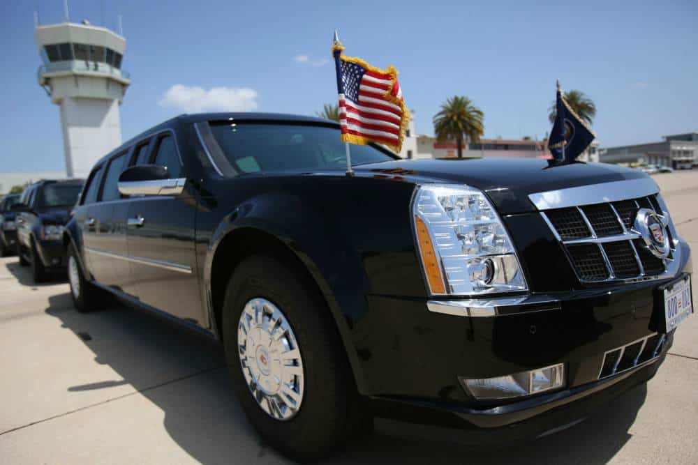 Presidential State Car Facts rims