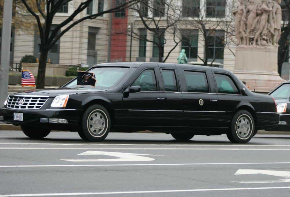 Presidential State Car gets 6mpg
