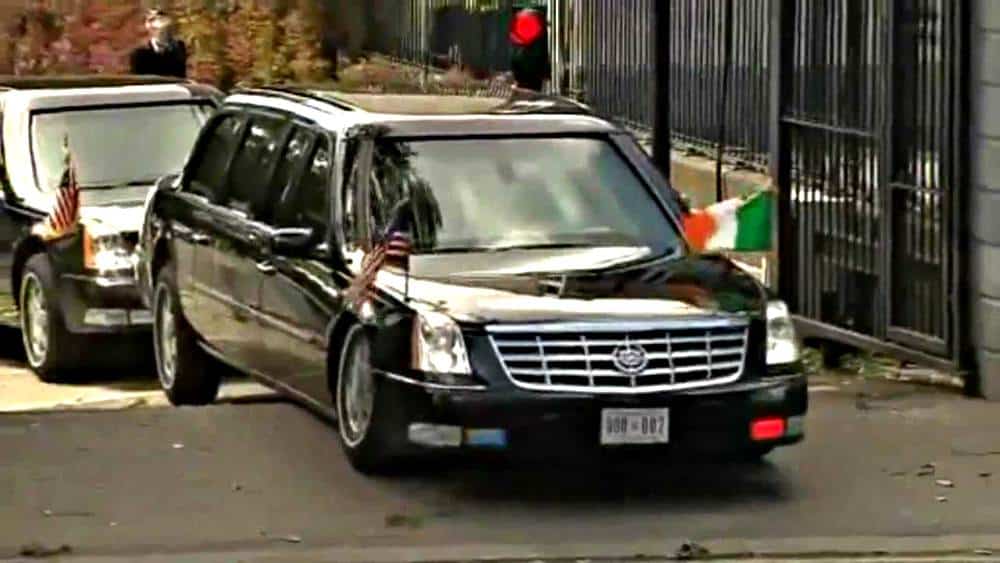 Presidential State Car stuck in Ireland