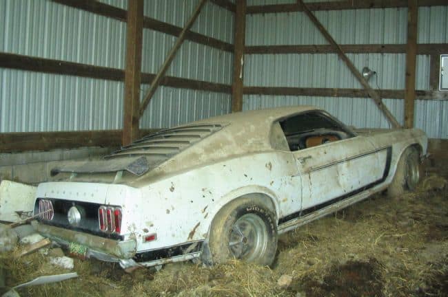 1969 Mustang Barn Find