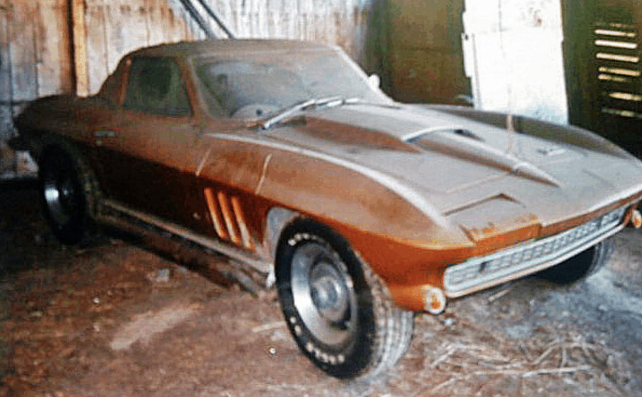 Corvette Coupe Barn Find