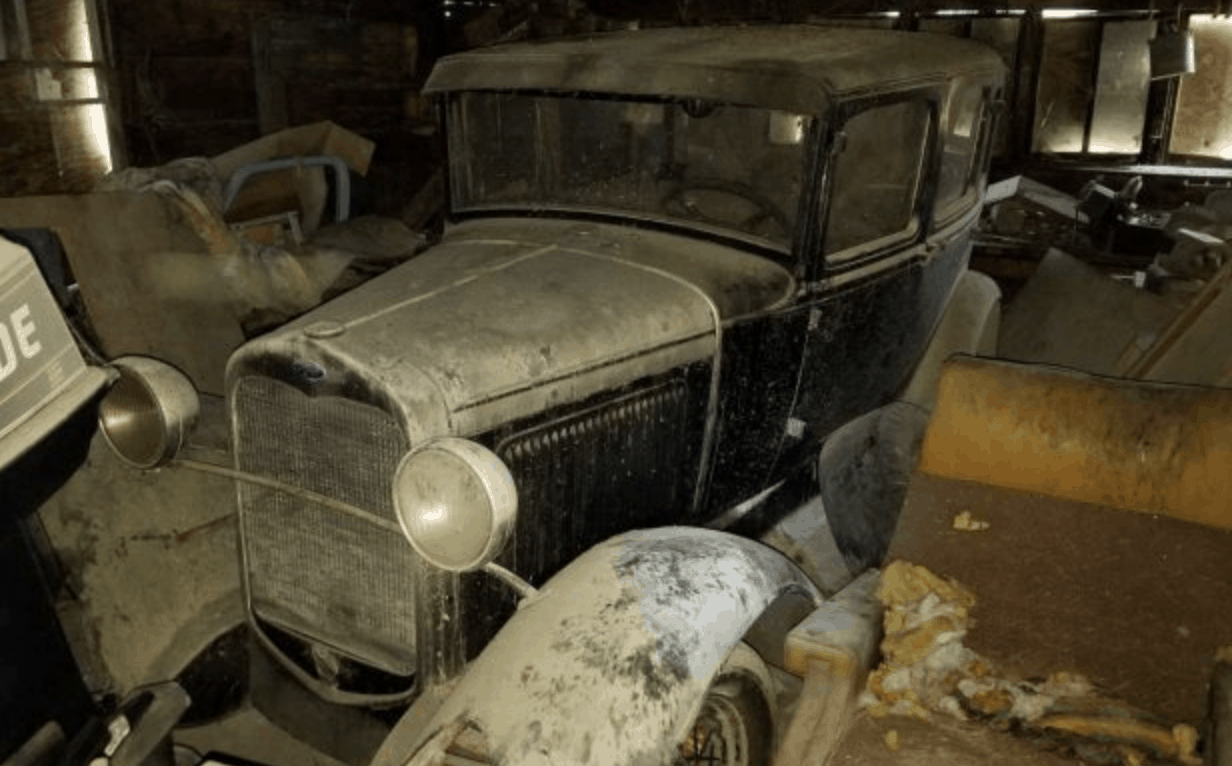 Model A Barn Find