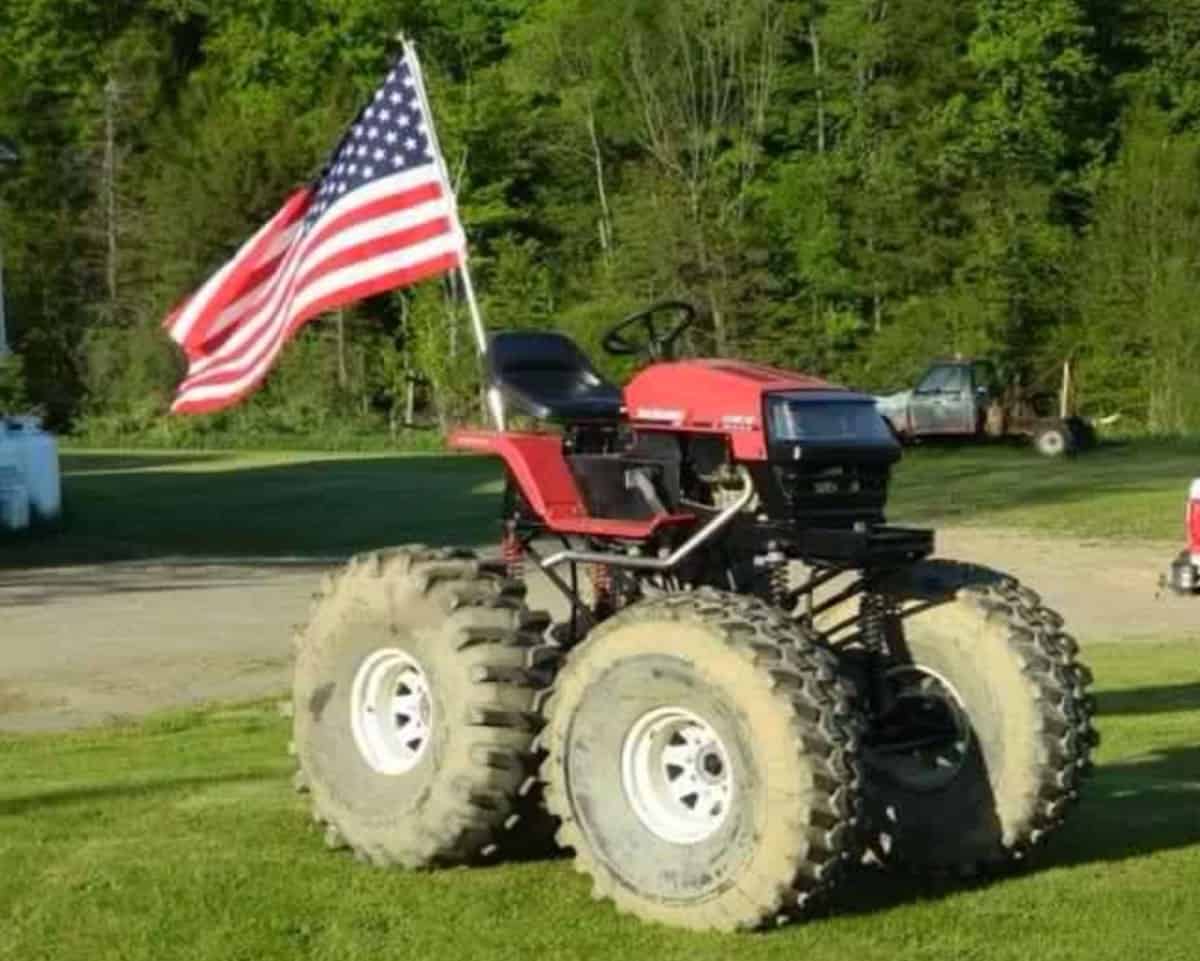 Monster Mower - Best Crazy Riding Lawn Mowers