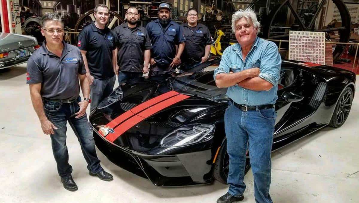  Jay Leno’s Car Collection - 2017 Ford GT in Garage