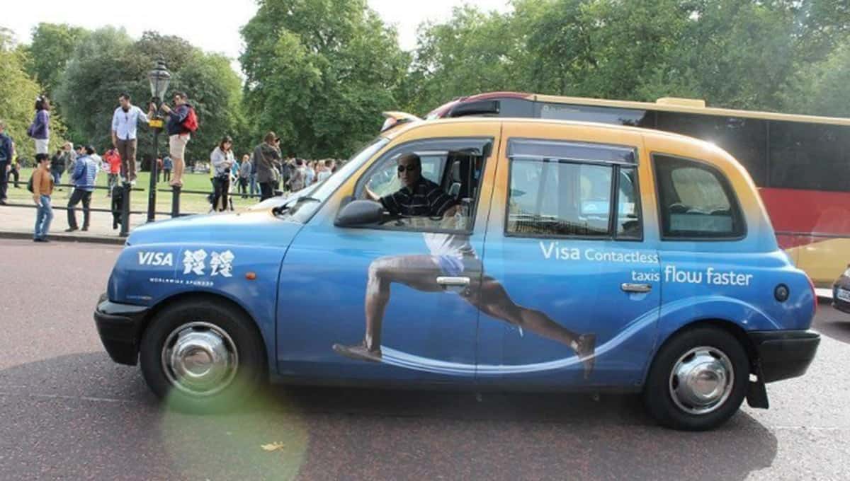 Taxi Surfer Car Wrap