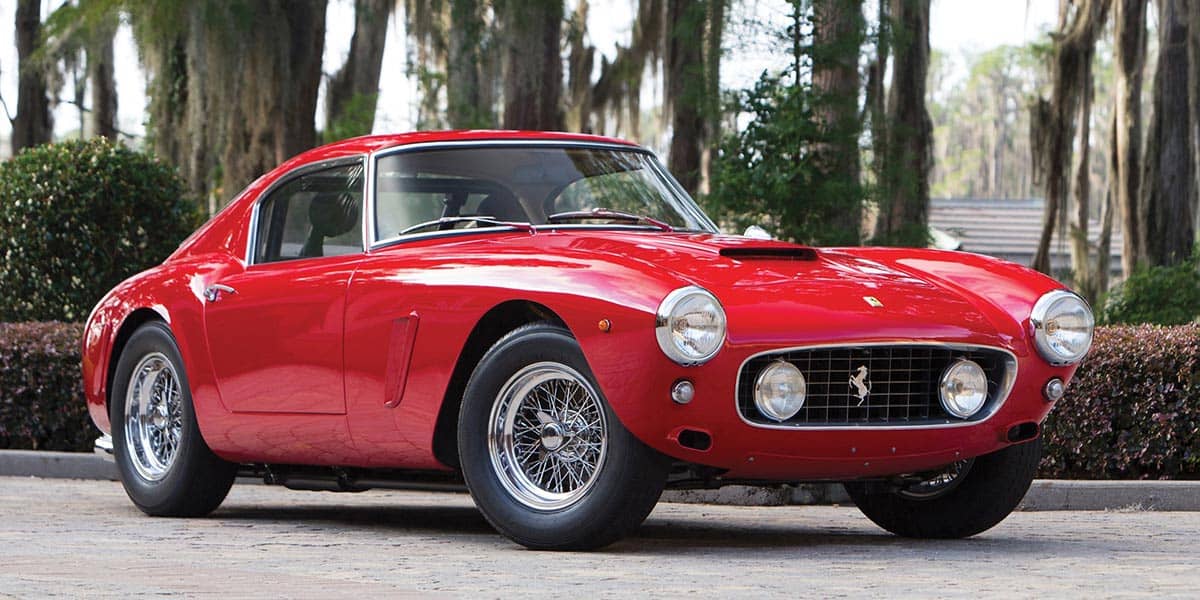 1960 ferrari 250 gt swb competizione(RM Sothebsy), car at auction