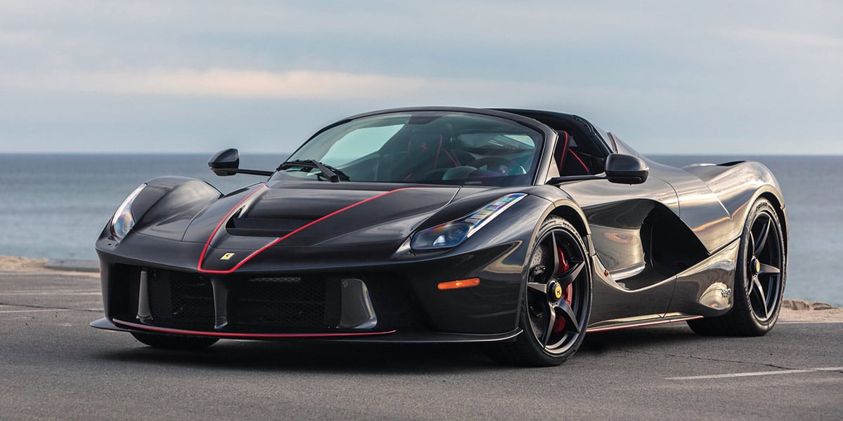10 Most Expensive Auctioned Cars For Sale - 2017 LaFerrari Aperta