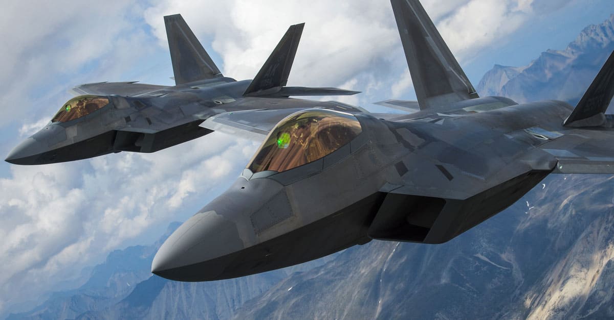15 Little-known Facts About F-22 Raptors - Fact 1