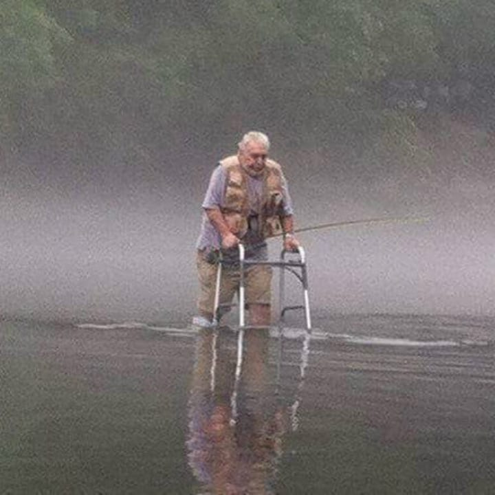 funny fishing photo