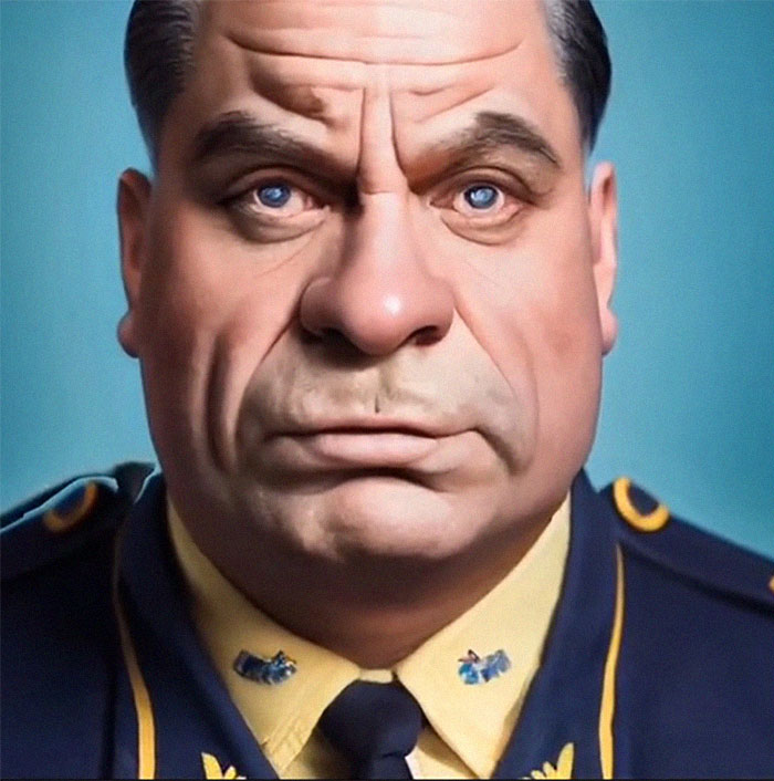 ai simpsons characters as humans chief wiggum